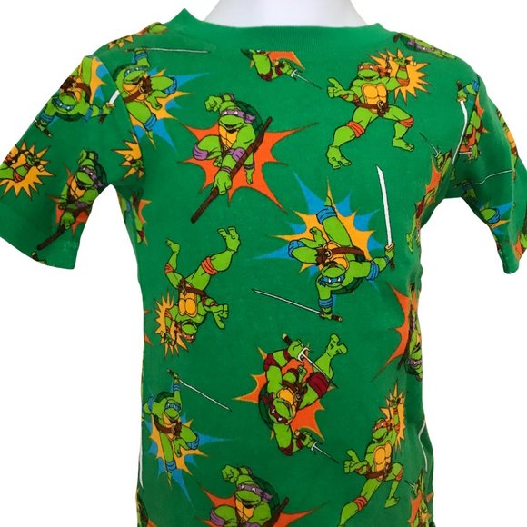 💲Teenage Mutant Ninja Turtles Toddler Boys 4Pc PJ Set - Team - Picture 5 of 6
